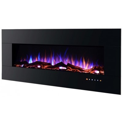 Șemineu electric Art Flame Edvance Black