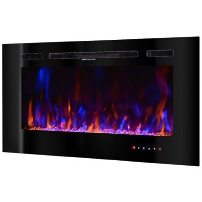 Șemineu electric Art Flame Beverly Black