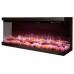 Șemineu electric Art Flame Bloom Black