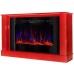 Șemineu electric Art Flame Bernard Mini Red & Adeli Red