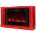 Șemineu electric Art Flame Bernard Mini Red & Adeli Red