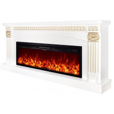 Șemineu electric Art Flame Calisto XL & Tanzania White