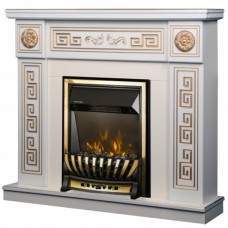 Șemineu electric Art Flame Versailles Gold & Meridian Ivory