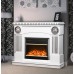 Șemineu electric Art Flame Prometeu & Mars White\Black