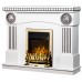 Șemineu electric Art Flame Prometeu & Galileo Gold White\Black