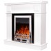 Șemineu electric Art Flame Oscar & Galileo Silver White\Black