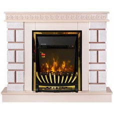 Șemineu electric Art Flame Nazarii Mini & Meridian Ivory\Jasmin