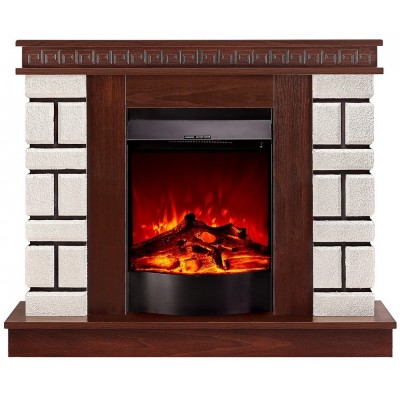 Șemineu electric Art Flame Nazarii Mini & Corsica Wenge\White