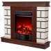 Șemineu electric Art Flame Nazarii Mini & Corsica Wenge\White