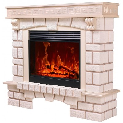 Șemineu electric Art Flame Nazarii & Mirabela Ivory\White