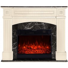 Șemineu electric Art Flame Josefina Mini & Mirabela Ivory\Granit