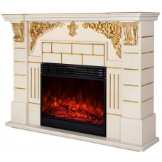 Șemineu electric Art Flame Imperial & Mirabela Ivory