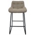 Scaun de bar Deco Nicole CFS Hoker LB Soro-23 BlackLeg Beige