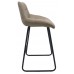 Scaun de bar Deco Nicole CFS Hoker LB Soro-23 BlackLeg Beige