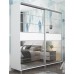 Шкаф-купе Mobildor-Lux Aron S 1400 (8681 Alb Briliant) K5