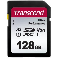 Карта памяти Transcend MicroSDXC 128Gb Class 10 UHS-I U3 (TS128GSDC340S)