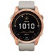 Смарт-часы Garmin fēnix 7S Solar Rose Gold with Light Sand Band (010-02539-11)