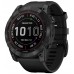 Smartwatch Garmin fēnix 7X Sapphire Solar Black Titanium with Black Band (010-02541-23)