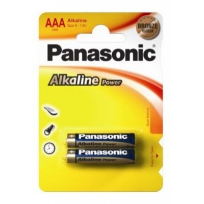 Baterie Panasonic Alkaline Power AAA 2pcs (LR03REB/2BP)