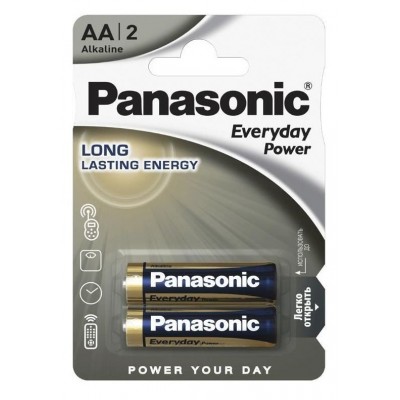 Батарейка Panasonic Everyday AA 2pcs (LR6REE/2BR)