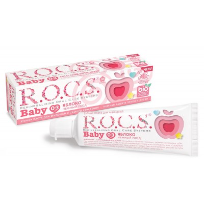 Детская зубная паста R.O.C.S. Baby Apple 45g