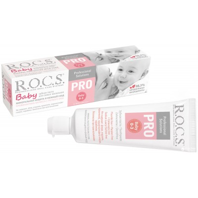 Детская зубная паста R.O.C.S. Pro Baby Mineral Protection and Gentle Care 45g