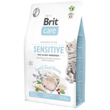 Hrană uscată pentru pisici Brit Care Grain Free Sensitive Food Allergy Management Insect & Fresh Herring 7kg