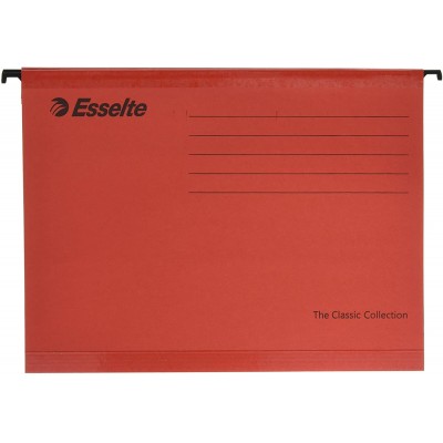 Dosar suspendabil Esselte Classic A4 Red (90316)