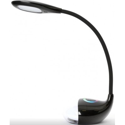 Veioză birou Platinet Desk Lamp 6W + Night Lamp Black (44347)