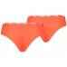Женские трусы Puma Women Microfiber Brazilian 2P Pack Grenadine L