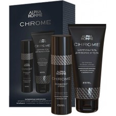 Подарочный набор Estel Alpha Homme Chrome