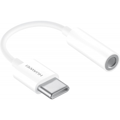 Аудио кабель Huawei CM20 Type C to Jack 3,5mm White