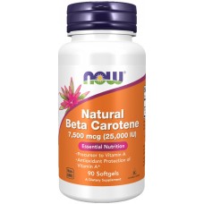 Vitamine NOW Beta Carotene 90cap