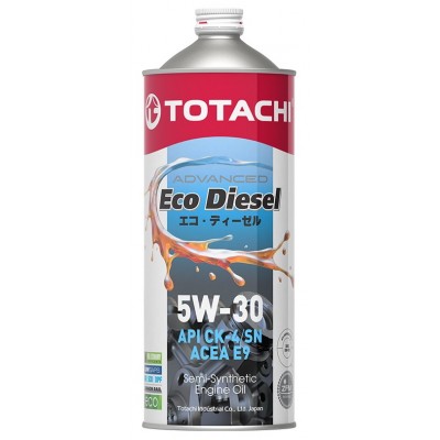 Ulei de motor Totachi Eco Diesel Semi-Synthetic CK-4/SN E9 5W-30 1L