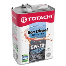 Моторное масло Totachi Eco Diesel Semi-Synthetic CK-4/SN E9 5W-30 4L