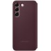 Чехол Samsung Smart Clear View Cover Galaxy S22 Burgundy