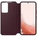 Чехол Samsung Smart Clear View Cover Galaxy S22 Burgundy