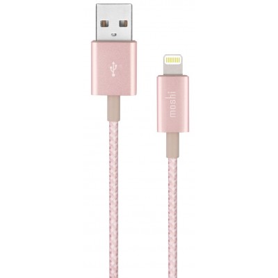 Cablu USB Moshi Lightning Integra Golden Rose