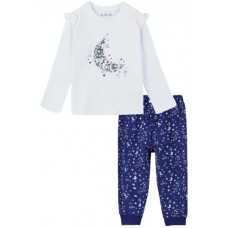 Pijamale pentru copii 5.10.15 3W4111 White/Blue 110-116cm