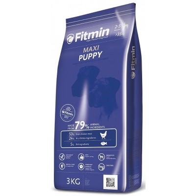 Hrană uscată pentru câini Fitmin Maxi Puppy 3kg