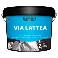 Штукатурка Element Decor Via Lattea Argento 2.5kg