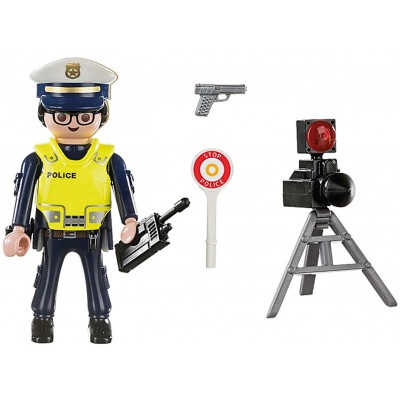 Фигурка героя Playmobil Special Plus: Police Officer with Speed Trap (70305)