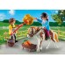 Set de construcție Playmobil Country: Starter Pack Horseback Riding (70505)