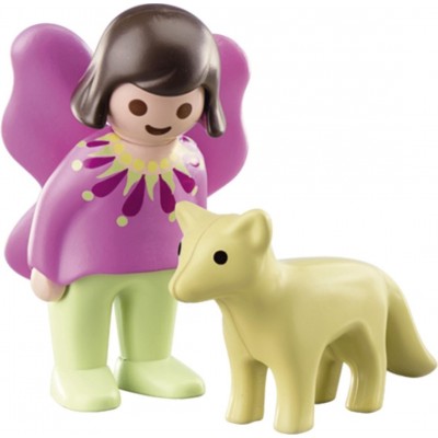 Фигурка героя Playmobil 1.2.3: Fairy Friend with Fox (70403)