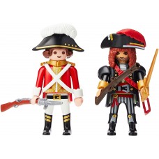 Фигурка героя Playmobil DuoPack Pirate and Redcoat (70273)