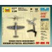 Set de construcție Zvezda Мессершмитт BF-109 F2 (6116)