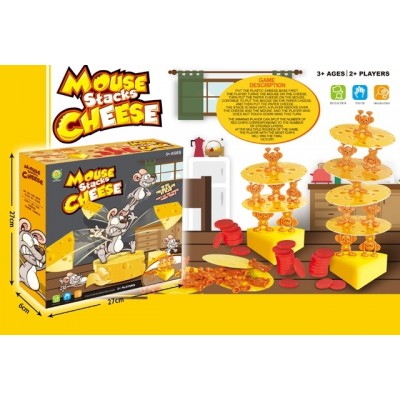 Настольная игра ChiToys Mouse Stacks Cheese (52921)