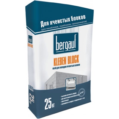 Клей Bergauf Kleben Block 25kg