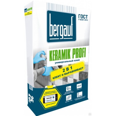 Клей Bergauf Keramik Profi 25kg