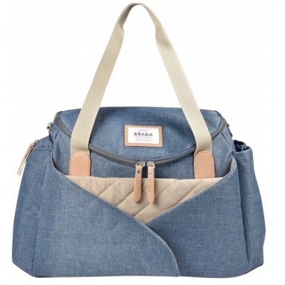 Geanta pentru mama Beaba Sydney II Heather Blue (940252)